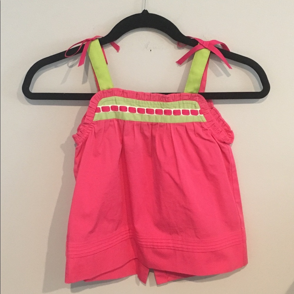 Lily pod girls tank top